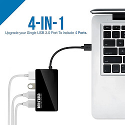 Acheter Universal Hub USB 3.0 Alimentation 4 ports OTG DC Adaptateur pour ordinateur portable Apple Tablette Hub multiUSB C 3.1 | Hub USB (noir)