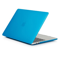 Wewoo Housse Sacoche Étui de protection pour ordinateur portable style givré pour MacBook Pro 13,3 pouces A1989 (2018) (Lac Bleu)