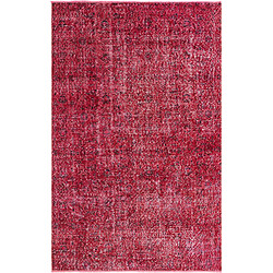 Avis Vidal Tapis de laine 231x145 rouge Ultra Vintage