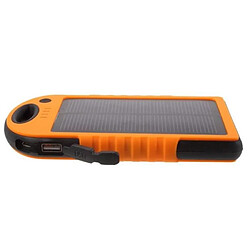 Acheter Amahousse CON® Puissance mobile charge solaire trésor 5000 mAh batterie polymère camping puissance mobile