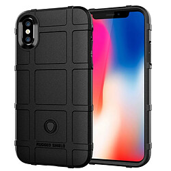 Wewoo Coque TPU antichoc à couverture totale pour iPhone X (noir)