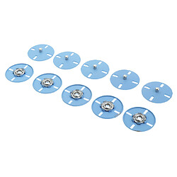 5 ensembles métal coudre sur boutons à pression boutons pressions bouton 21mm bleu ciel pas cher