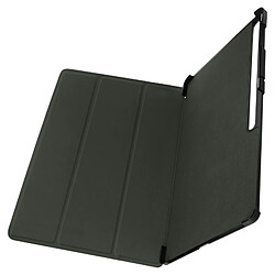 Avizar Housse pour Samsung Tab S8 Ultra Support Vidéo et Clavier Noir Série TriFold