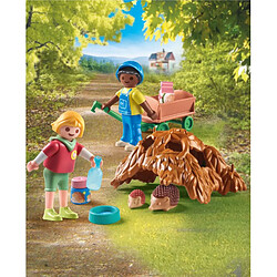 Playmobil® Playmobil My Life 71512 Enfants avec famille de hérissons