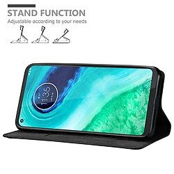 Avis Cadorabo Coque Motorola MOTO G8 Etui en Noir