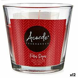 Acorde Bougie Parfumée Fruits rouges (12 Unités)