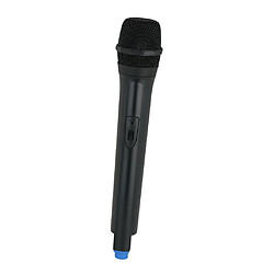 Accessoires de microphone sans fil en plastique classique faux jouet micro de poche bleu pas cher