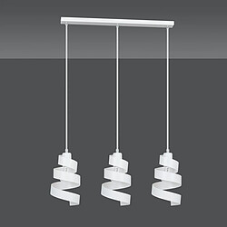 Avis EPIKASA Suspension Saga, Blanc, Acier, 66x100x14 cm