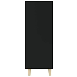 Avis vidaXL Buffet Noir 69,5x32,5x90 cm Bois d'ingénierie