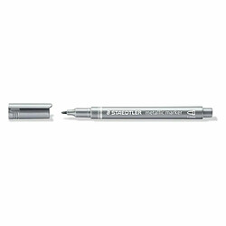 Avis Promark Staedtler Pigment Liner & Metallic Marker, Ensemble créatif incluant 3 feutres fins à encre noire infalsifiable et 2 feutres à encre métallique, Livrés sous étui blister, 308 SBK3P3