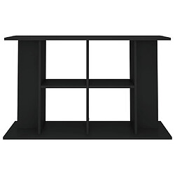 Avis vidaXL Support pour aquarium noir 100x40x60 cm bois d'ingénierie