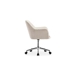 ICONIK INTERIOR Chaise de bureau pivotante avec accoudoirs - Lumby Gris foncé pas cher