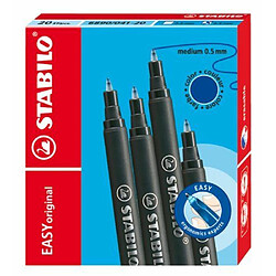 STABILO EASYoriginal 3 recharges médium Encre bleue 20 pièces (Import Allemagne)