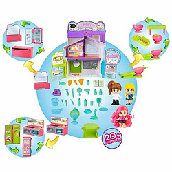 Playset Pinypon Chef & Stylist & High School 3-en-1