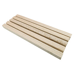 5pcs 13in Longues Bandes De Bois Bâtons De Bois Table De Sable Bricolage Décor Artisanat 5x5mm