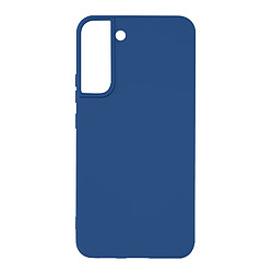 Avizar Coque Samsung Galaxy S22 Plus Silicone Semi-rigide Finition Soft-touch Fine Bleu