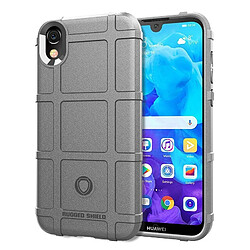 Wewoo Coque Housse de protection antichoc en silicone pour Huawei Y5 2019 gris