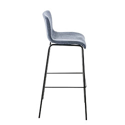 Avis Non Tabouret de bar Hoover tissu 4 pieds structure noir