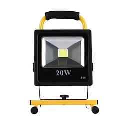 Acheter Wewoo Projecteur LED 20W 1800LM IP66 imperméable à l'eau Rechargeable lampe de poche mince, AC 100-250V lumière blanche