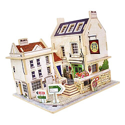 Ensemble de maison de poupée miniature 1/24 avec meubles - Bar déco pas cher