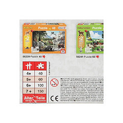 SCHMIDT SPIELE Puzzle Les animaux de la foret - 40 pieces