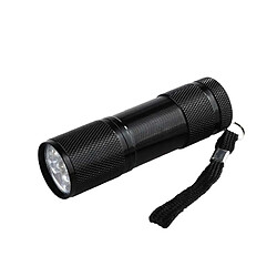 Wewoo Lampe 9 LED 395NM mini de poche UV de sécurité stylo détecteur de détection lumière