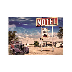 Artgeist Papier peint - Old motel [350x245]