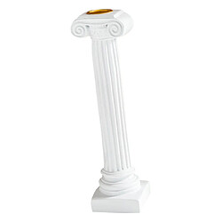 Chandelier Colonne Colonne Romaine Marbre Bougeoir Titulaire 4 Couleurs Blanc pas cher