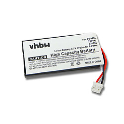 Vhbw Batterie Li-Po 1700mAh pour PHILIPS Pronto TSU-9400, remplace les modèles PB9400, C29943, 530065