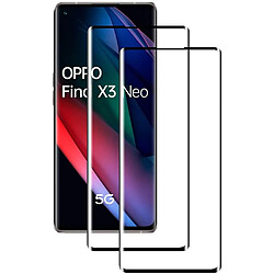 Verres Trempe X2 Pour Oppo Find X3 Neo Little Boutik®