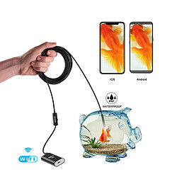 Shop Story Endoscope Wifi Sans Fil - Mini Caméra Etanche et Compatible IOS Android Mac Tablette Windows - Dimension 5 Mètres