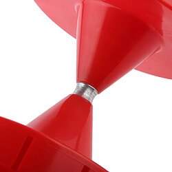 Sifflet Petits Blocs Shape Diabolo Jonglerie Spinning Chinoise Yo Yo - Rouge