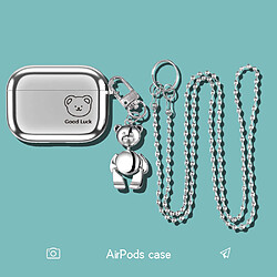 Avis GUPBOO Airpods Coque Housse Étui Protecteur Compatible pour AirPods 3-Dessin animé mignon ours porte-bonheur