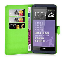 Acheter Cadorabo Coque HTC Desire 816 Etui en Vert