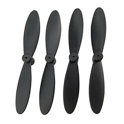 Acheter 4 Set Propeller Prop CW / CCW Pour JJRC H8 Mini RC Helicopter Spare Part Noir