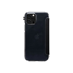 ARTEFAKT Étui Folio pour iPhone 12 Pro Max Édition Elysée en Cuir avec Porte-Cates Noir