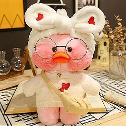 Universal Mini jouet en peluche de canard, mignon poupée douce animalbeige