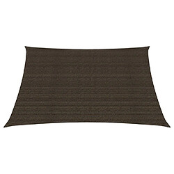 ComfortXL Voile D'ombrage 160 G/m² Marron 4,5x4,5 M Pehd