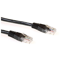 Eminent Ewent 3.0m Cat6 UTP câble de réseau 3 m U/UTP (UTP) Noir