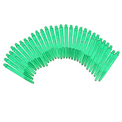 30 pièces universelles en plastique 2ba dart shafts remplacement dart tiges vert pas cher