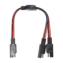 14AWG 300mm Fiche De Déconnexion 20A SAE à SAE Adaptateur De Câble D'extension D'alimentation