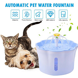 Avis Universal Fontaine automatique d'eau pour animaux domestiques Bol d'eau pour chats et chiens Boisson d'eau pour animaux domestiques électrique USB Boisson d'eau silencieuse pour les éleveurs de voitures | Fournitures d'alimentation pour chats