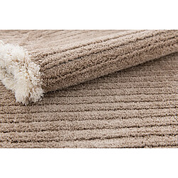 Hadorn Tapis 305x240 marron foncé St. Gallen Solid pas cher