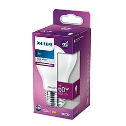 Avis Ampoule LED Sphérique Philips Equivalent E27 60 W E (4000 K)