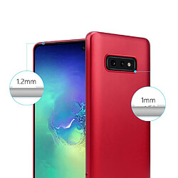 Acheter Cadorabo Coque Samsung Galaxy S10e Etui en Rouge