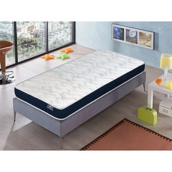 Dormalit Matelas 80X190 ERGO CONFORT Épaisseur 14 CM – Rembourrage super soft - Juvénil - idéal pour les lits gigognes