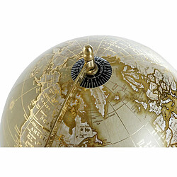 Globe terrestre DKD Home Decor Marron Doré Vintage 24 x 20 x 38 cm