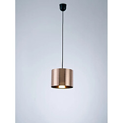 Luminaire Center Suspension Dako Noir 1 ampoule 22,5cm