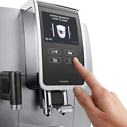 Avis De''Longhi Machine à café Expresso Broyeur Dinamica Plus - DE'LONGHI ECAM370.85.SB - Écran Fulltouch 3,5" - Lattecrema System - 2 Thermoblock