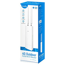 Router Cudy LT400 OUTDOOR_EU Blanc RJ45 RJ45 x 1 Wi-Fi 4 pas cher